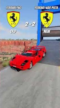 Old ferrari(F20) vs New ferrari (488pista)🚗🔥 #cars #fast #ferrari