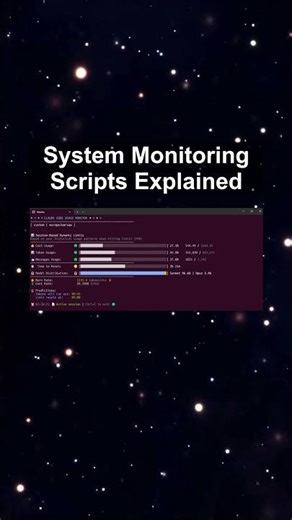 System Monitoring Scripts Explained #ai #artificialintelligence #machinelearning #aiagent System