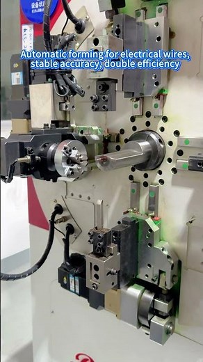 From straightening to bending, all-in-one makes wire forming easier.#ElectricalWire #CNCBender