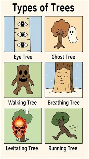 Don’t Look at These Trees at Night 👁️🌲