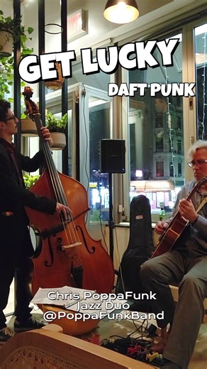 Get Lucky - Jazz Duo - Daft Punk #jazzguitar #pharrellwilliams #daftpunk #nilerogers #livemusic #nyc