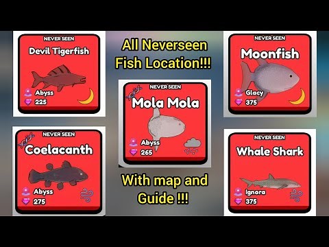 How to Find All Neverseen Fish in Become a Deep Sea Explorer 🔴🐟✨