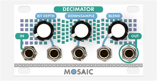 New Decimator Bitcrusher In 1U
