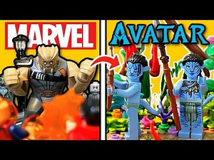 I built EPIC Movie Battles in LEGO!