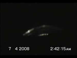 July 4, 2008 Turkey UFO Video - Kumburgaz UFO OVNI (Increased Quality Version)
