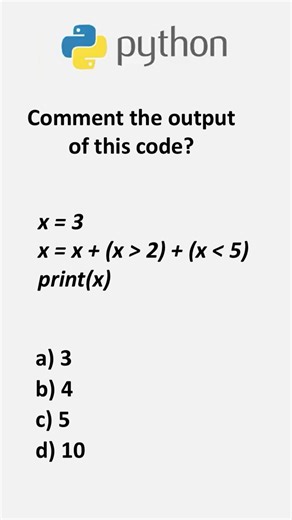 Python Quiz Challenge | Python Interview Question