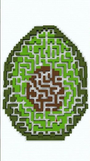🥑How I Built a Maze in Minecraft. Avocado Maze: 1,000,000 Blocks and 1 Goal!🥑