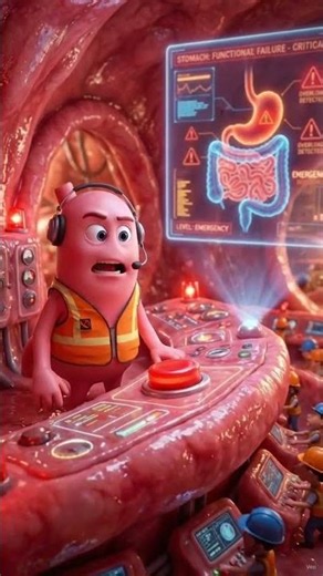 🚨 What Really Happens Inside Your Stomach After Eating a Burger? 🍔🤯