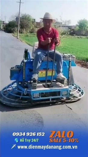 Máy Xoa Ngồi Lái Động Cơ 27HP Tại Bình Phước