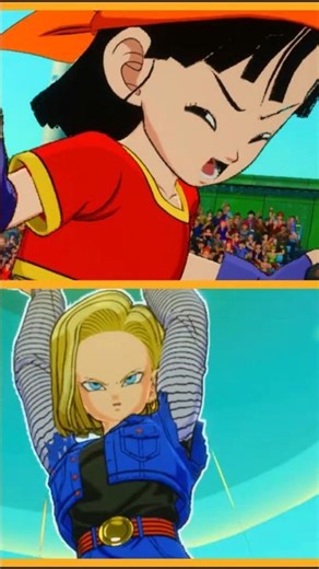 Esto pasa si juntamos a Androide 18 con Pan #dragonballsparkingzero