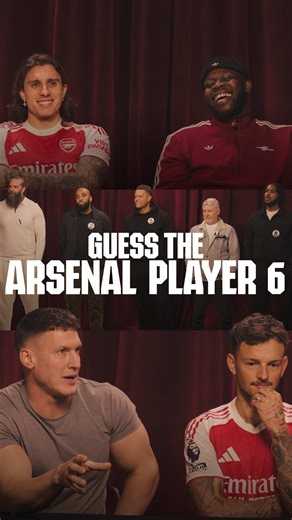 One former Gunner, four impostors 👀 Ben White, Riccardo Calafiori and Legend from Gladiators join Frimmy in Guess The Arsenal Player 🍿 #arsenal #afc