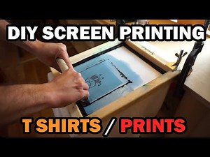 screen printing tutorial AT HOME!!! (ycc#16)