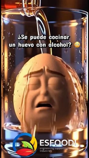 ¿Se puede cocinar un huevo con alcohol? 😳