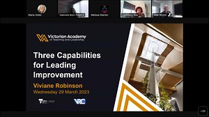 Three Capabilities for Leading Improvement with Viviane Robinson