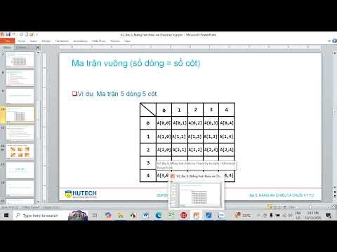 Câu 3: Tính toán trên ma trận vuông, kiểm tra ma trận đối xứng.