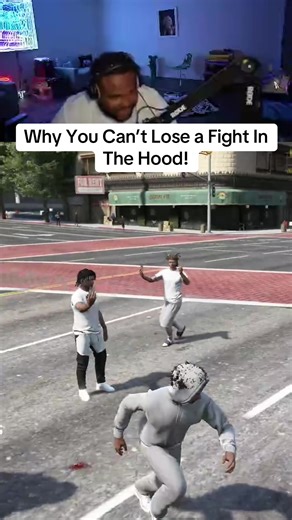 Why You Can’t Lose a Fight In The Hood! #gta #gtarp #teegrizzley | fight