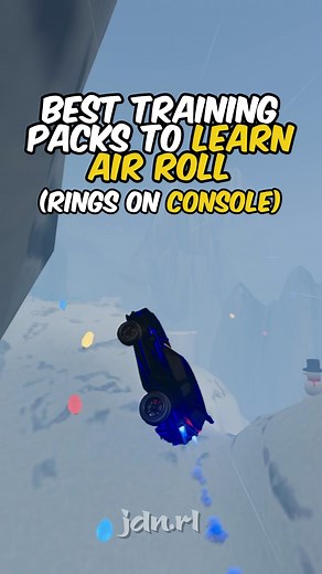 Best training packs to LEARN AIR ROLL 🤩 | #rocketleague #tips #rankup #code #tutorial