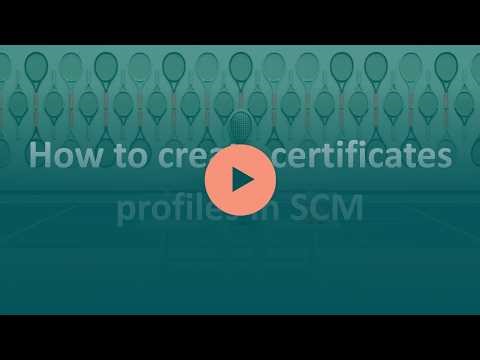 How to create and customize certificate profiles