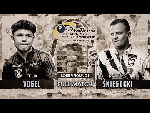 🇩🇪 VOGEL vs SNIEGOCKI 🇵🇱 ▸ 2026 Yalin WPA Men's 8-Ball World Championship