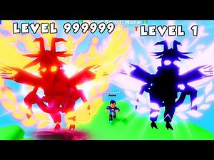 MAXIMUM EVOLUTION OF THE NEW SECRET PET CRAFTED IN THE CLICKER SIMULATOR + SECRET PET DRAW...