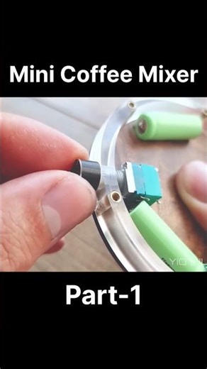How To Make Mini Coffee Mixing Machine Part-1 #shorts