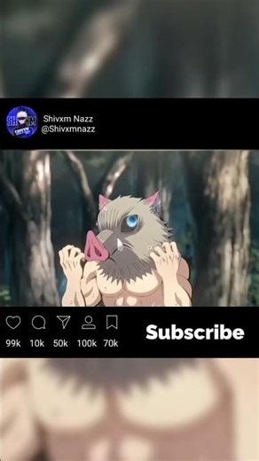 Tanjiro Hardwork Inosuke Power