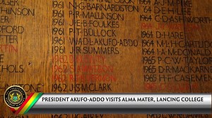 68K views · 2K reactions | Video: President Akufo-Addo visits his old school, Lancing College | Nana Addo Dankwa Akufo-Addo | Facebook