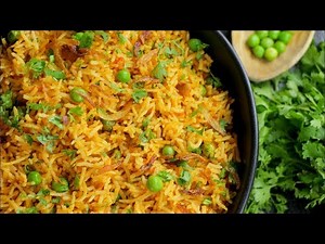 Easy Spicy MASALA MUTTER PULAO | Masala Mutter Pulao| Green peas Pulao| By Chef Aadil Hussain
