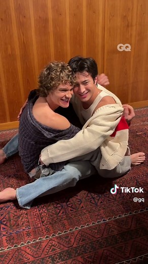 Behind the Scenes of Hudson and Connor's GQ Heated Rivalry Shoot