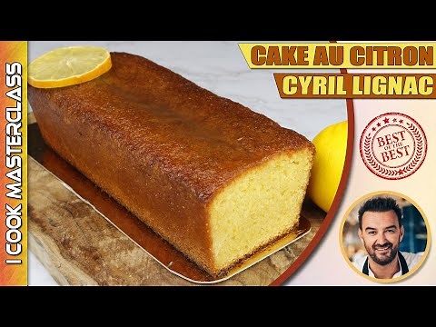 CYRIL LIGNAC'S LEMON CAKE 🍋 The best cake recipe I've tried! It's a piece of cake