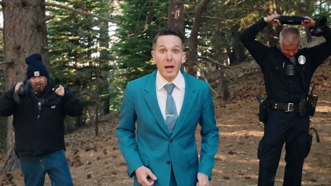 How to legally escape a police dog