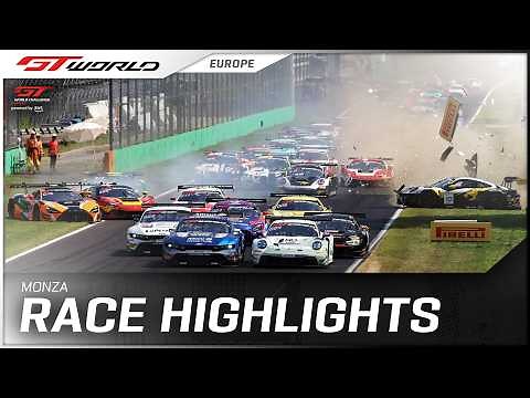 Race Highlights | Monza | GT World Challenge Europe powered by AWS