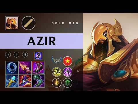 Azir Mid vs Sylas - VN Challenger Patch 26.05