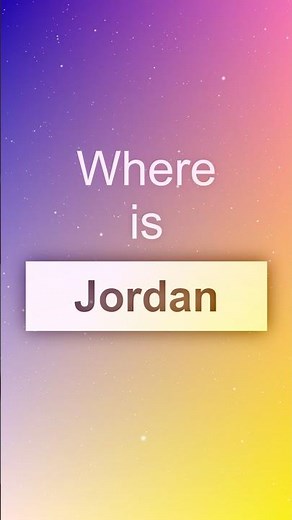 Where is Jordan?