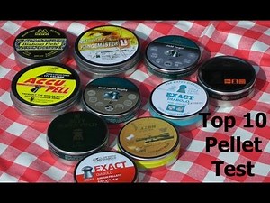 PELLET TEST: Best 10 Pellets .177