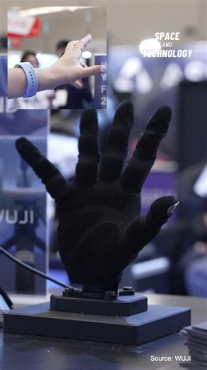 WUJI’s Robotic Hand Mimics Human Hand Movements