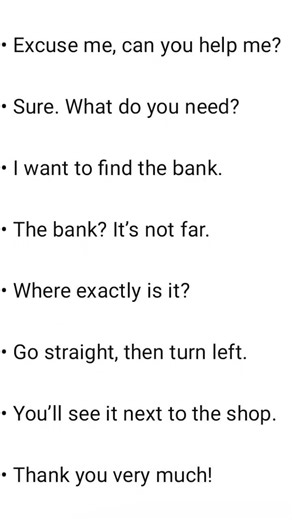 Asking for Directions (Easy Conversation