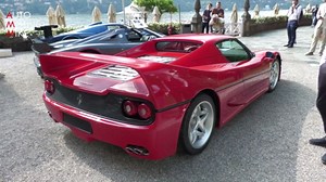 Ferrari F50 Iconic Supercar At Villa D’Este