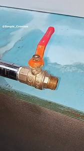 Be sure to remember this trick! What to do if the handle on the ball valve breaks？ #diy #tip | Eleanor Richardson