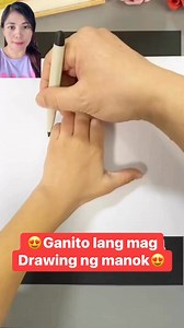 Ganito lng pala mag drawing ng manok | Zuriel Mini Vlog