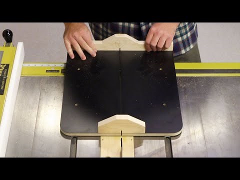Constructing a Small Parts Table Saw Sled (Part 1/3)