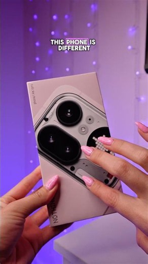 This phone is just different! Nothing Phone 4a Pro! #newphone #nothingphone #unboxing #tech