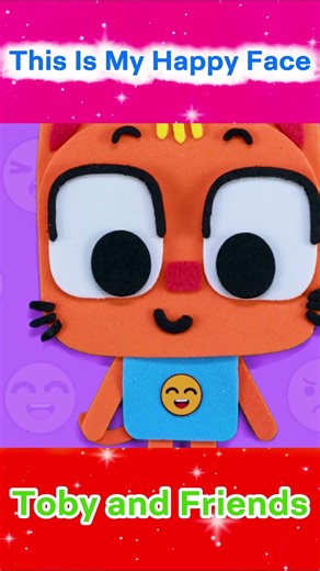 This Is My Happy Face | Animal Songs For Kids #shorts