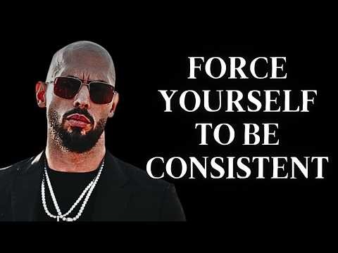 Force Yourself to Be Consistent, Everything Falls Into Place | Andrew Tate, Jim Rohn Motivation
