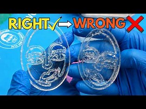 How to Get a Perfect DOME on Resin (Thick vs Thin UV Resin).
