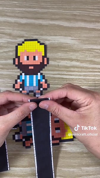 Dibujos Pixelados de Messi: Arte 3D en Cuadritos