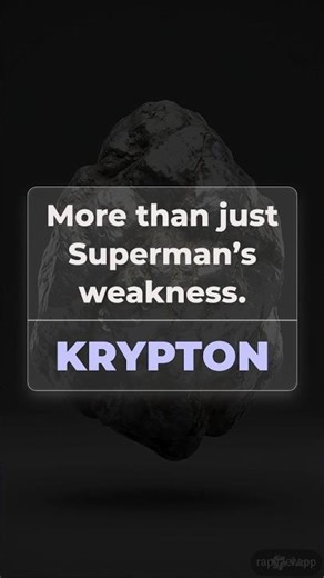 Forget the Comics—This Is the Real Power of Krypton.