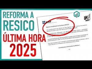 RESICO 2025 FACILITIES | LAST-MINUTE TAX REFORMS