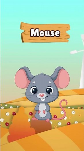 Mouse Sound for Kids 🐭 | Guess the Farm Animal Game
