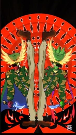 海外で流行ってやつ#オリキャラ #animation #countryhumans